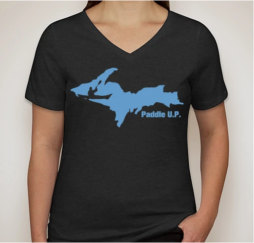 Down Wind Sports Women's Paddle UP V-Neck 1 Down Wind Sports Women's Paddle UP V-Neck