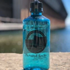 Down Wind Sports Nalgene Pictured Rocks 32oz Narrow Mouth Cerulean