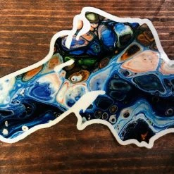 Down Wind Sports Lake Superior Agate Sticker