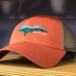 Down Wind Sports Upper Peninsula Logo Hat