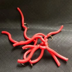 Down Wind Sports Worm Red Fly Fishing