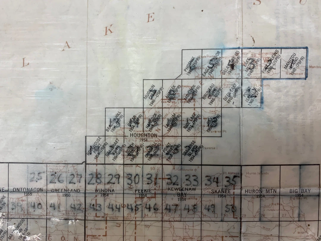 Down Wind Sports USGS Keweenaw Peninsula Topo Maps 1 Down Wind Sports USGS Keweenaw Peninsula Topo Maps