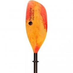 Down Wind Sports Harmony Sea Passage Aluminum 235cm Paddle - Take Apart Shaft & Red/Yellow Blade Paddles