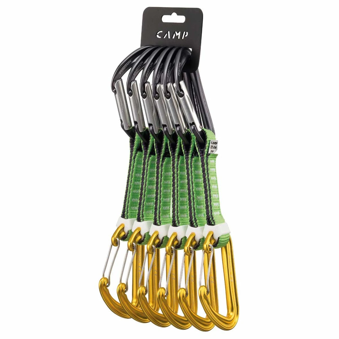 CAMP/Cassin CAMP Photon Mixed Express KS 11 Cm 6 Pack Quickdraw Rock Climbing 2 CAMP/Cassin CAMP Photon Mixed Express KS 11 Cm 6 Pack Quickdraw Rock Climbing