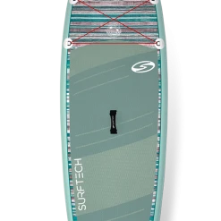 Down Wind Sports Surftech 10'2" Air Travel Gulfstream Sea Green Inflatable SUP Stand Up Paddle Boards
