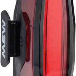 Bike Accessories MSW Pangolin Rear USB Taillight With Multiple Lighting Modes: Black