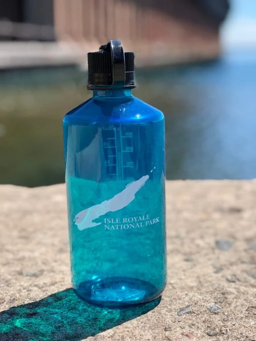 Down Wind Sports Nalgene Isle Royale 32oz Narrow Mouth Trout Green Water Bottles & Drinkware 7 Down Wind Sports Nalgene Isle Royale 32oz Narrow Mouth Trout Green Water Bottles & Drinkware