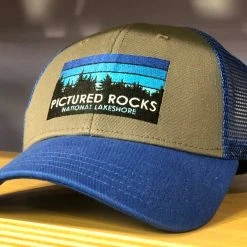 Down Wind Sports Pictured Rocks Trees Hat 6 Down Wind Sports Pictured Rocks Trees Hat