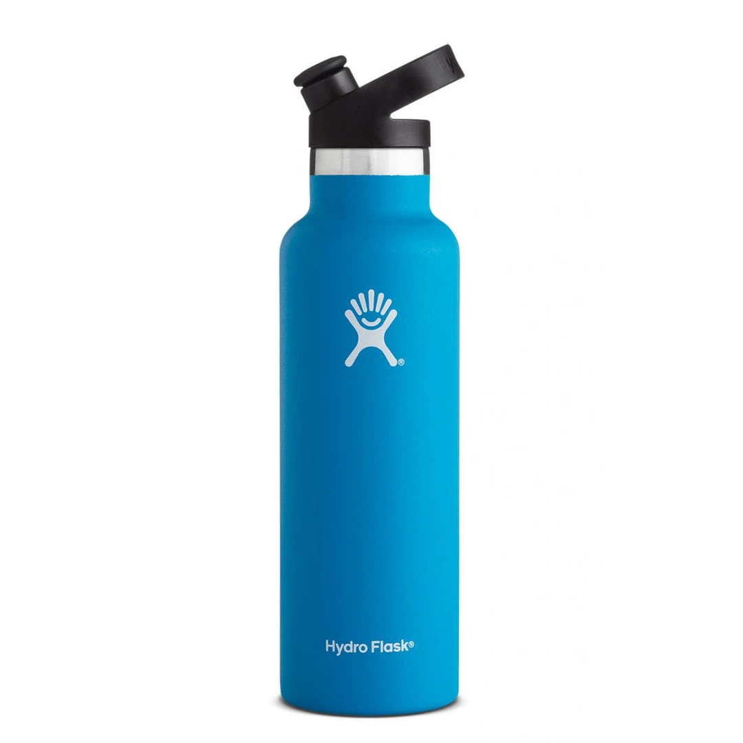 Hydroflask Hydro Flask 21 Oz Standard Mouth W/Sport Cap Hiking & Camping Accessories 4 Hydroflask Hydro Flask 21 Oz Standard Mouth W/Sport Cap Hiking & Camping Accessories