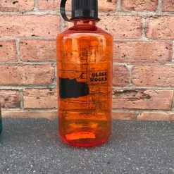 Down Wind Sports Nalgene Black Rocks 32oz Narrow Mouth Orange Water Bottles & Drinkware