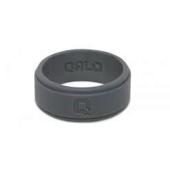 Gifts QALO Men's Flat Step Edge Ring