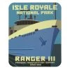 Down Wind Sports Isle Royale Ranger III Sticker Local Goods