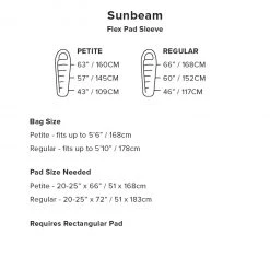 Big Agnes Women's Sunbeam 30 (FireLine Eco) Sleeping Bags & Matresses