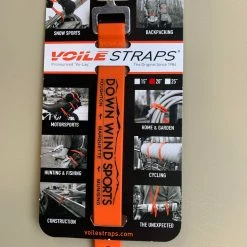 Bike Accessories DWS Voile Strap Aluminum Buckle Orange